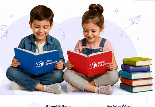 Kitap okuyan çocuklar